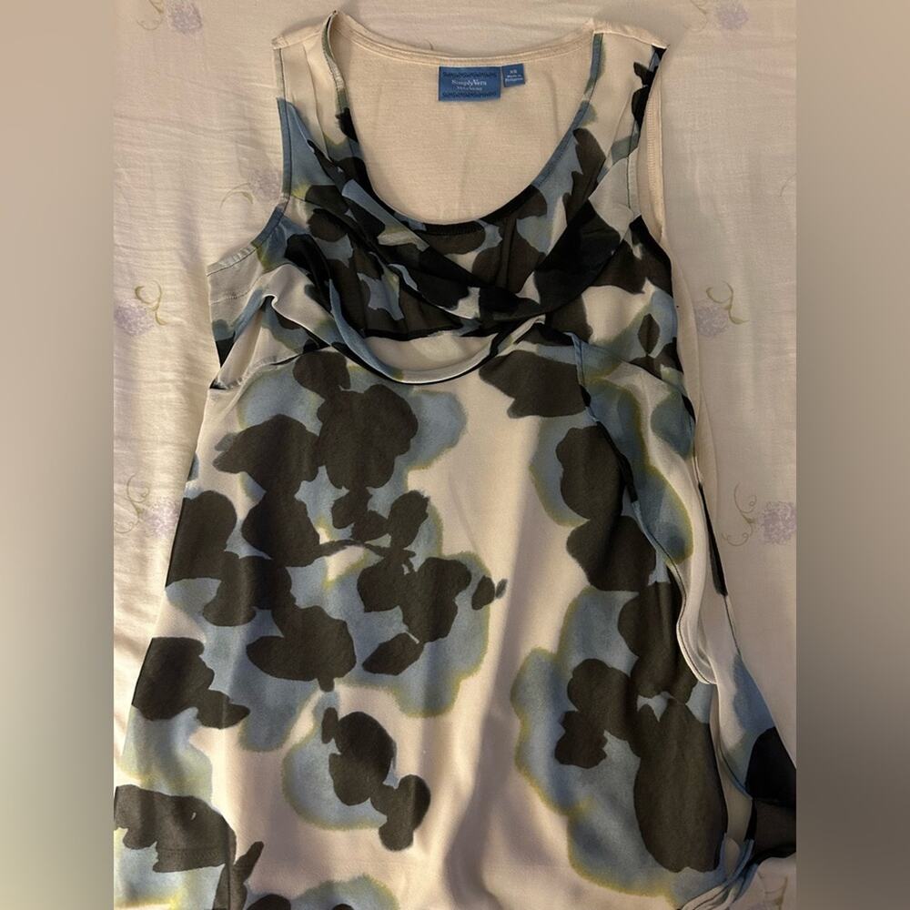 Vera Wang XS Tank Style Blouse-Great condition!